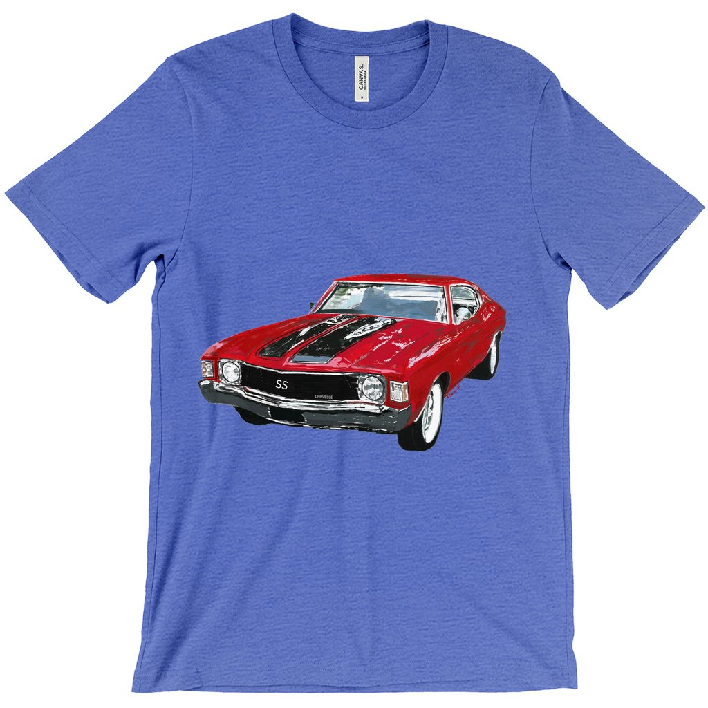 Chevy Chevelle T-Shirts - Blue Cava