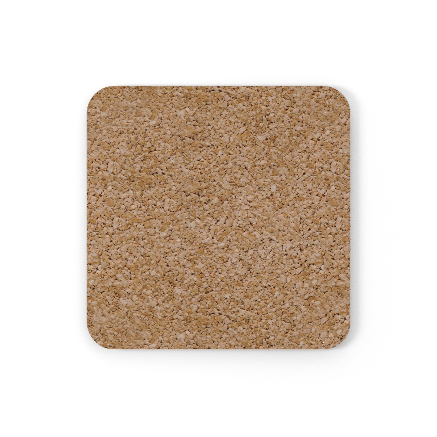 Butterfly Individual Cork Back Coasters-Round and Square - Blue Cava