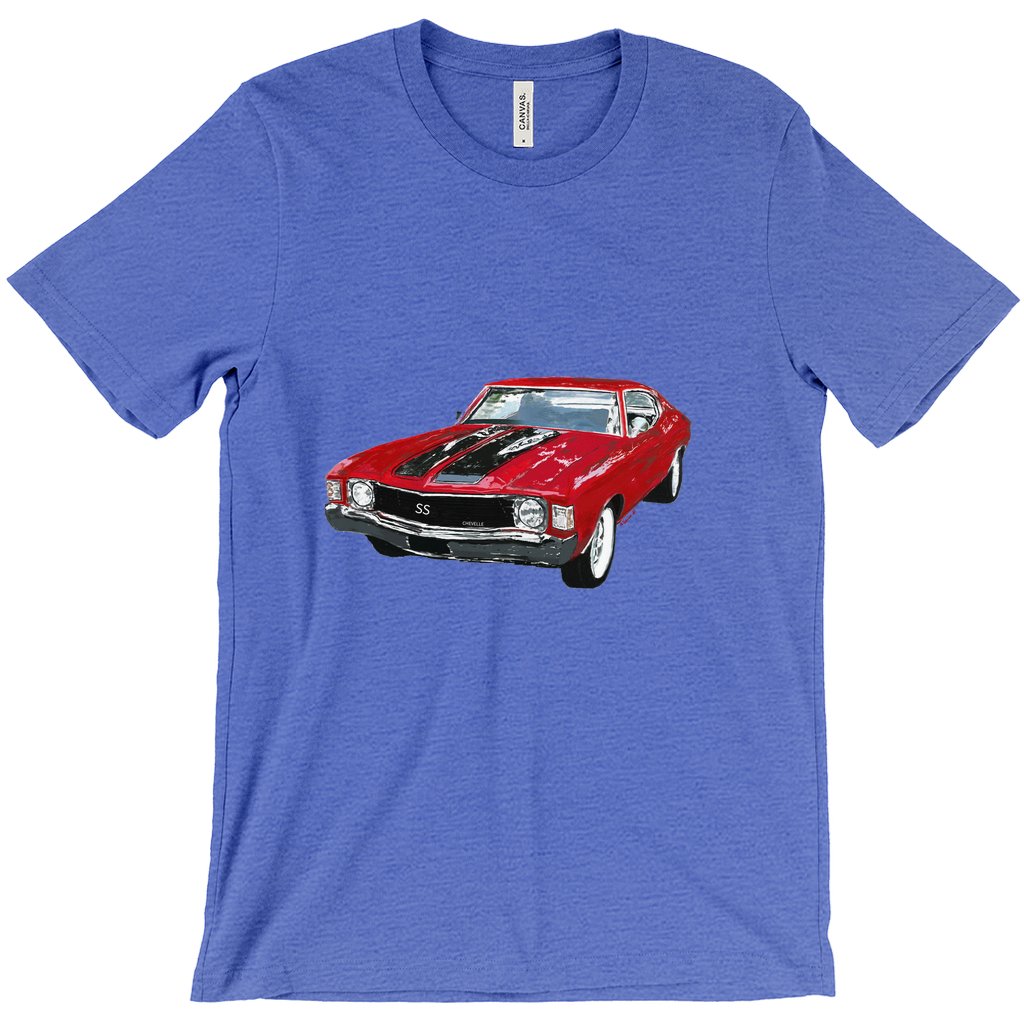 Chevy Chevelle T-Shirts - Blue Cava