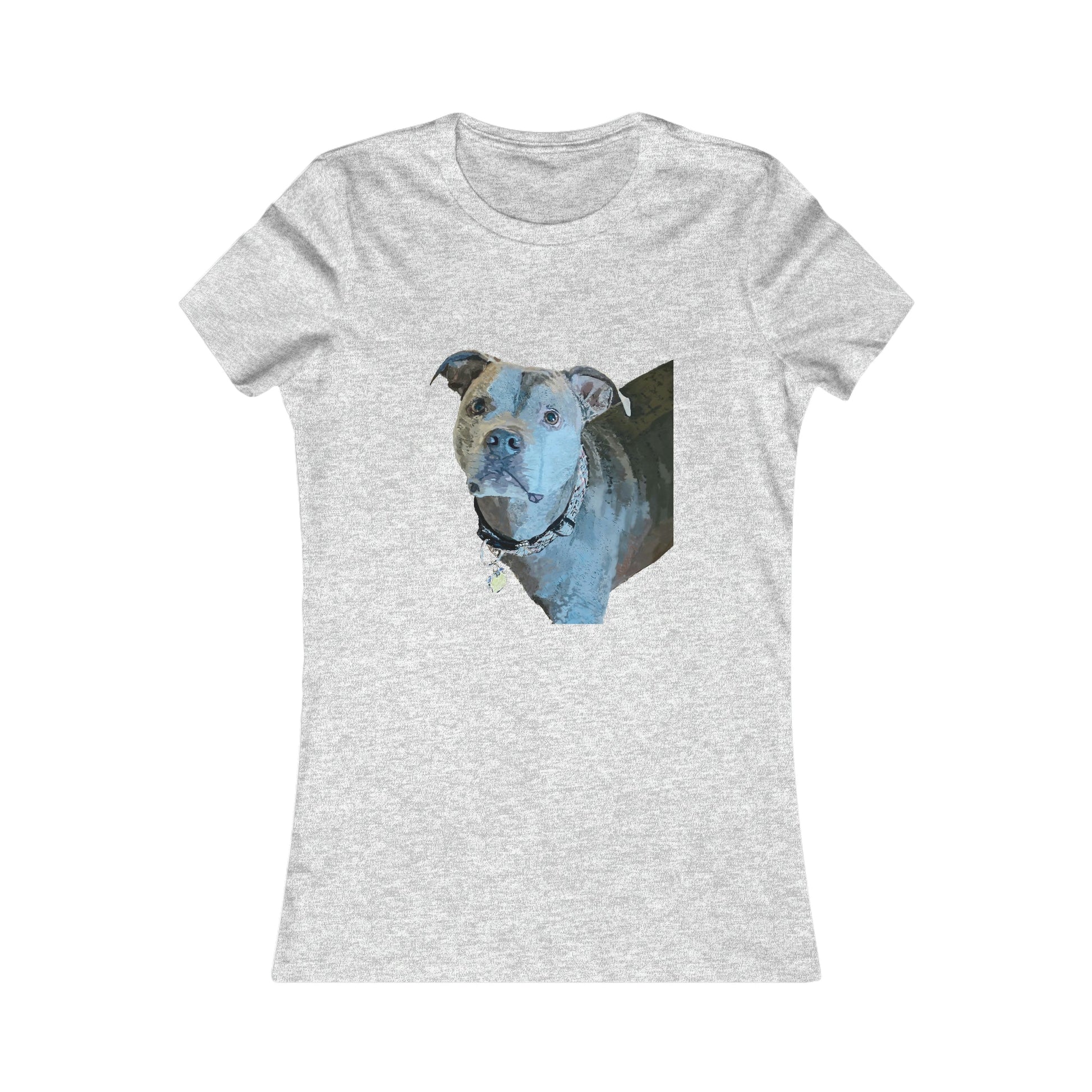 “Diesel” Pit Bull T-shirt - Blue Cava