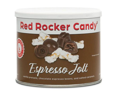 Espresso Jolt- Red Rocker Candy - Blue Cava