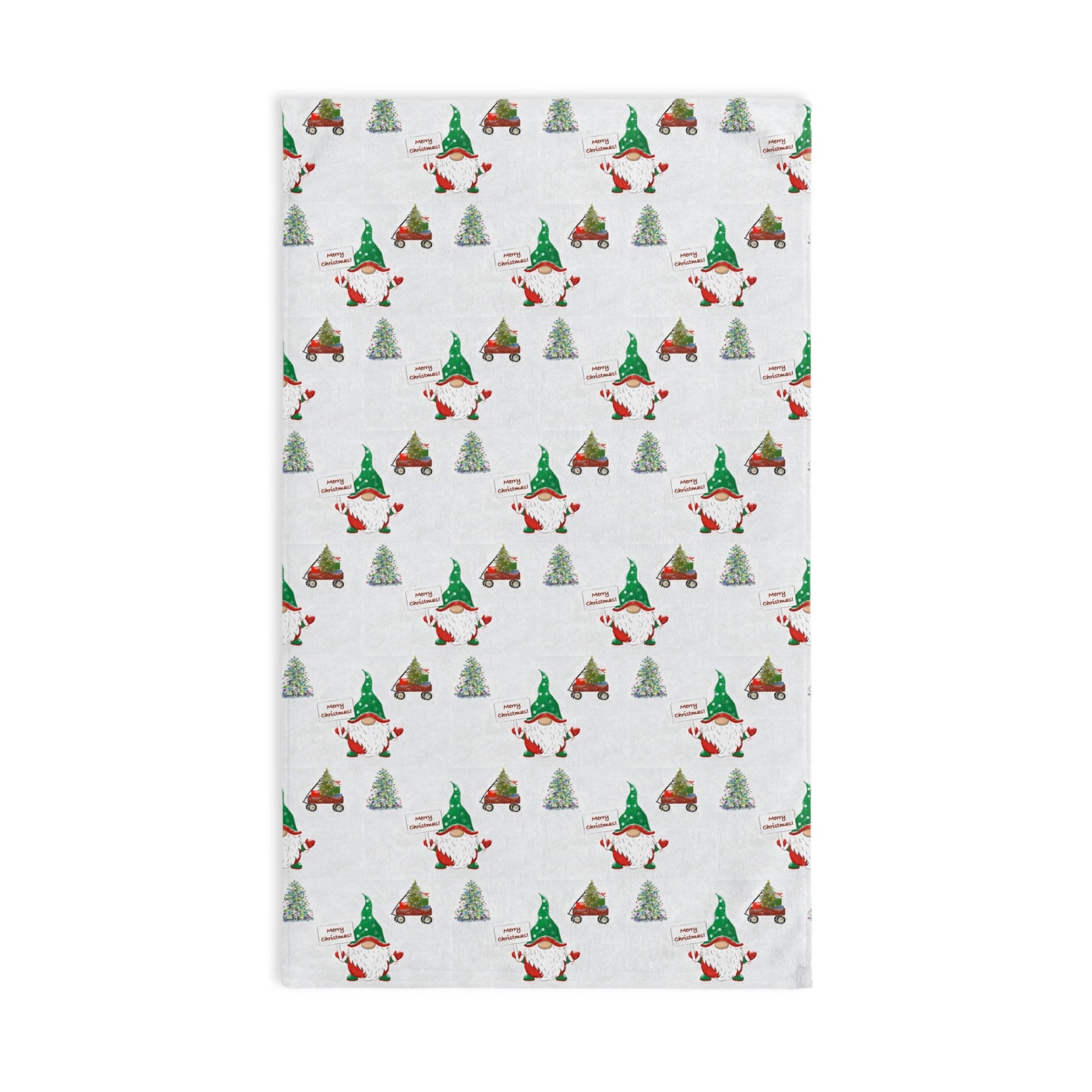 Kringle and Friends Hand Towel (Poly/Cotton) - Blue Cava