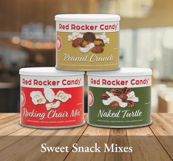 Peanut Crunch - Red Rocker Candy - Blue Cava