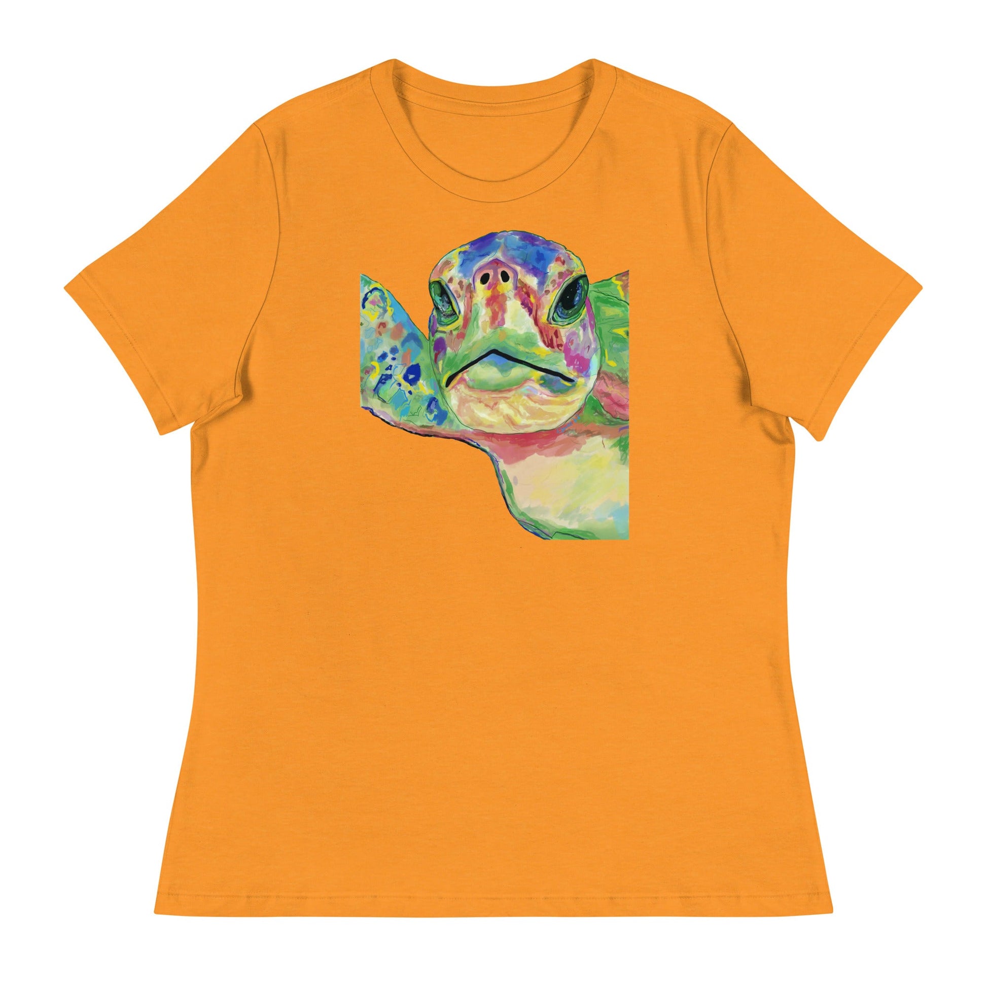 Rainbow Sea Turtle T-shirt (Multiple color options) - Blue Cava