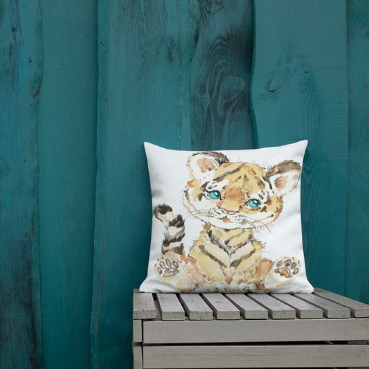 Tiger Premium Pillow - Blue Cava